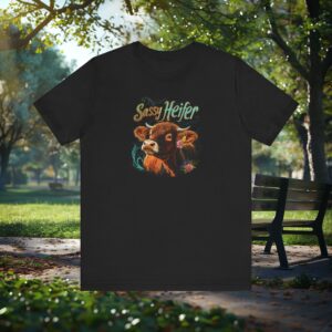 Sassy Heifer Highland t-shirt