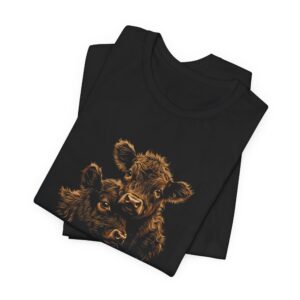 Two cute highland cows tshirt