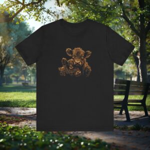 Two cute highland cows tshirt